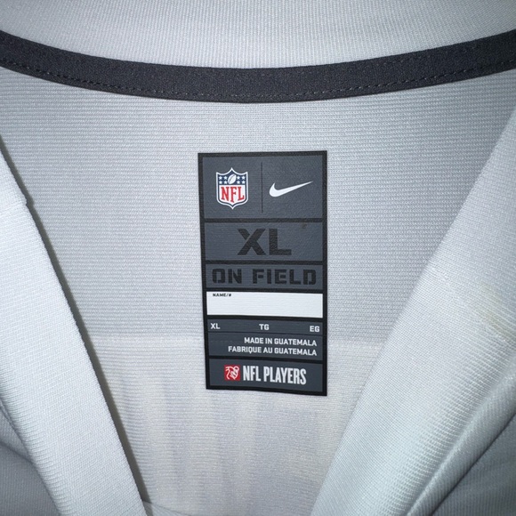 🏈 Nike Minnesota Vikings #5 White Away NFL Jersey Men’s XL - Picture 4 of 6